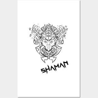 Shaman Crest Posters and Art